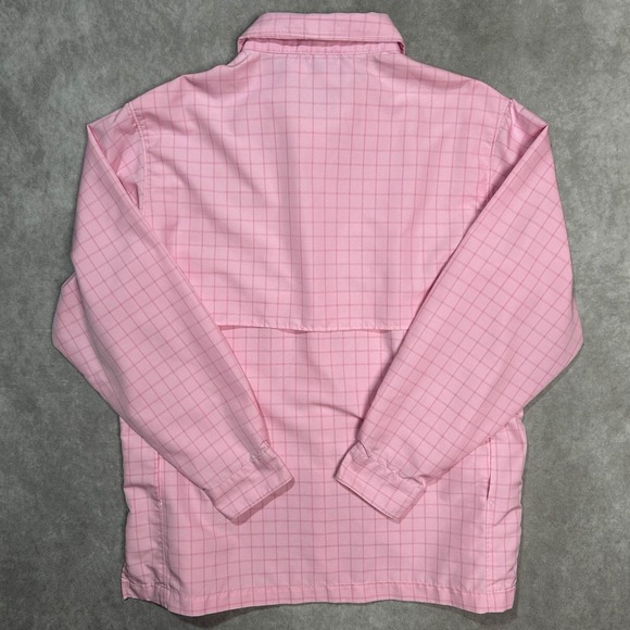 Coolibar Women's Vented Button Down Shirt Size M Pink - Picture 2 of 4